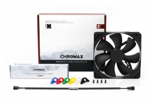 Noctua NF-A14 PWM chromax.black.swap hűtő ventilátor 14cm
